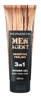 Men agent гель для душа sensitive feeling