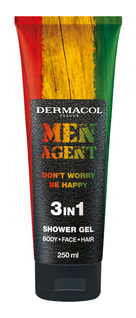 MEN AGENT Shower gel 3 in 1 Don´t worry be happy